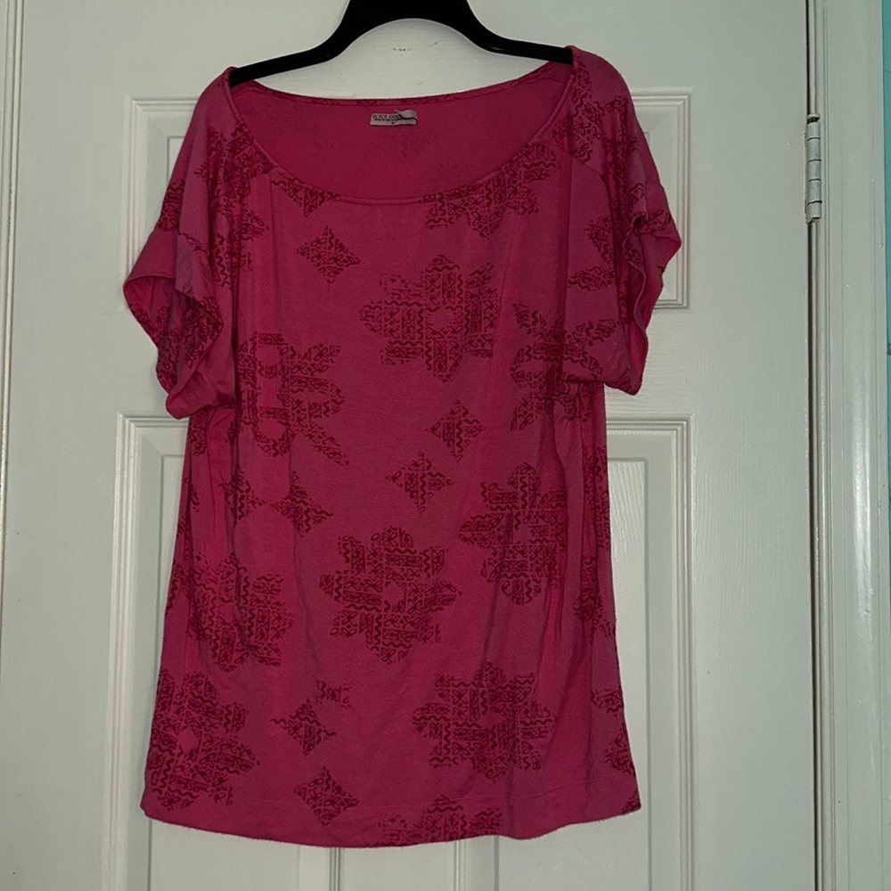 Vintage juicy couture shirt size medium pink oversized
